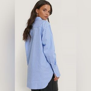 NA-KD - Oversized Striped Shirt NWT